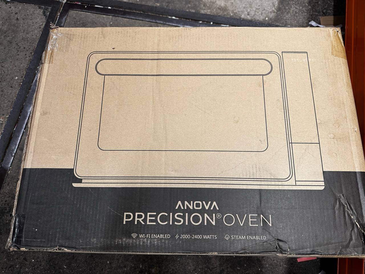 Anova Precision Smart Oven Combination Countertop Oven for Home Cook, Convection, Steam, Baking, Broil, Roast and Dehydration, Professional Combo Oven.