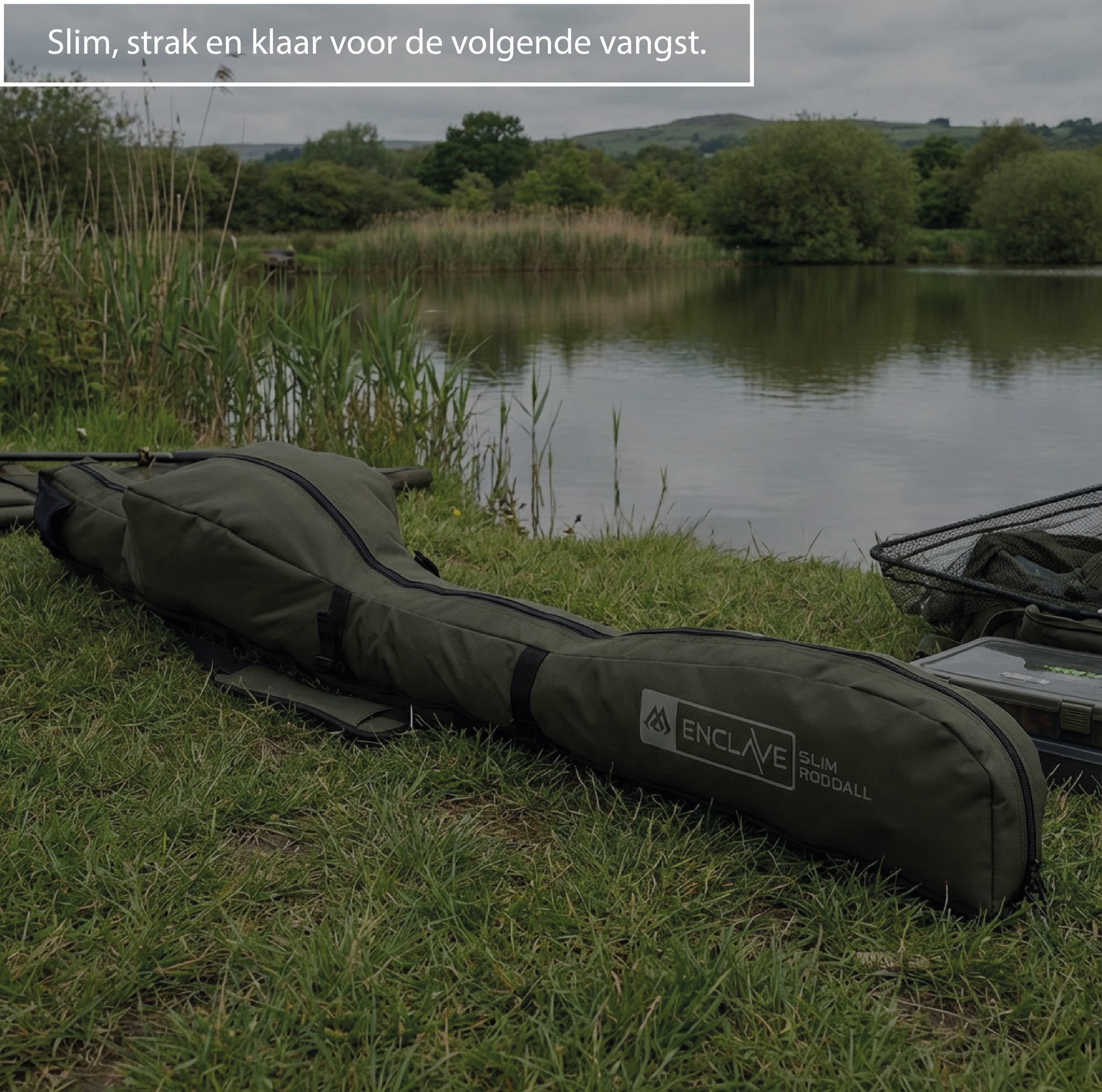 Mikado Hengelhoes - Enclave Slim voor 3 hengels 10Ft