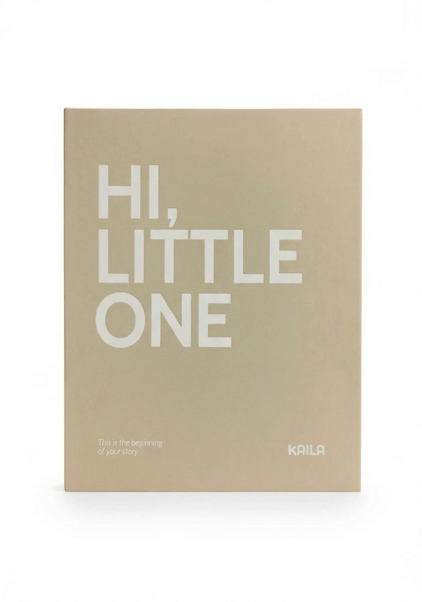 Kaila Hi Little One Grey Coffee Table Photo Album