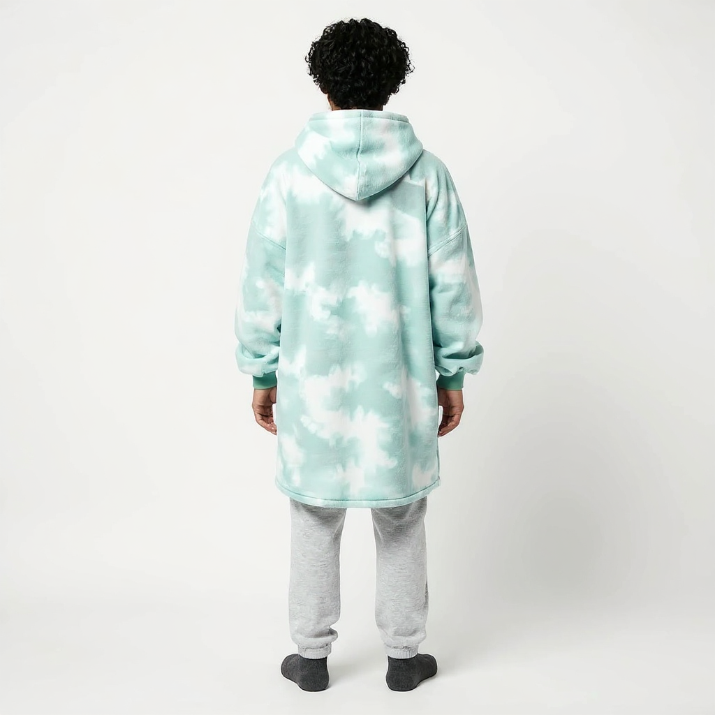 Groene Tie-Dye Oodie™ Origineel