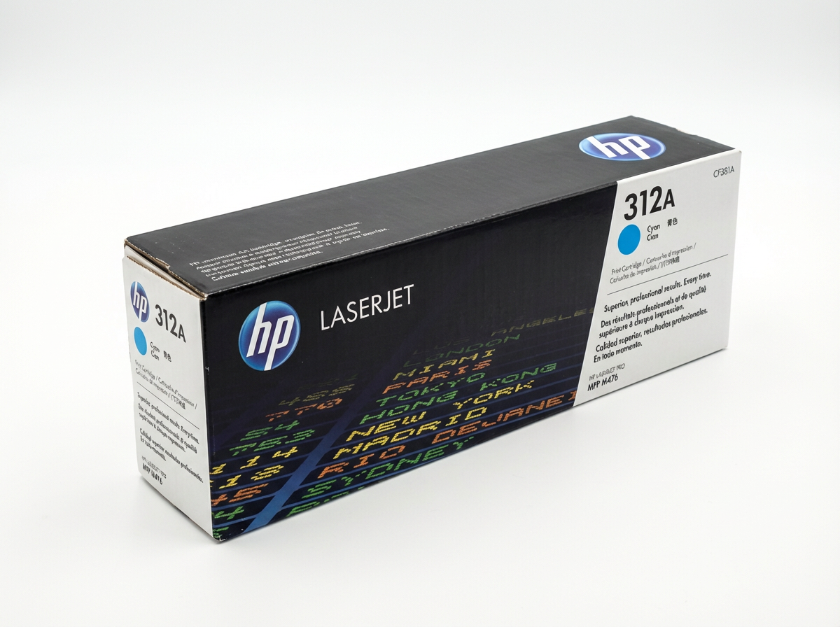 Tonercartridge HP CF381A (312A) blauw; 2700 pagina's