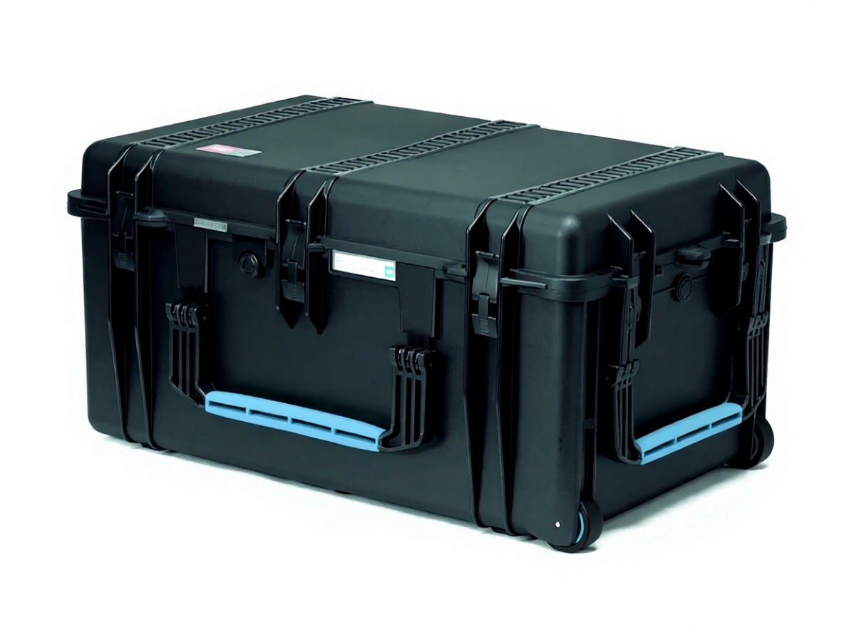 HPRC Resin Case HPRC2780W Wheeled Empty Black/Blue Bassano