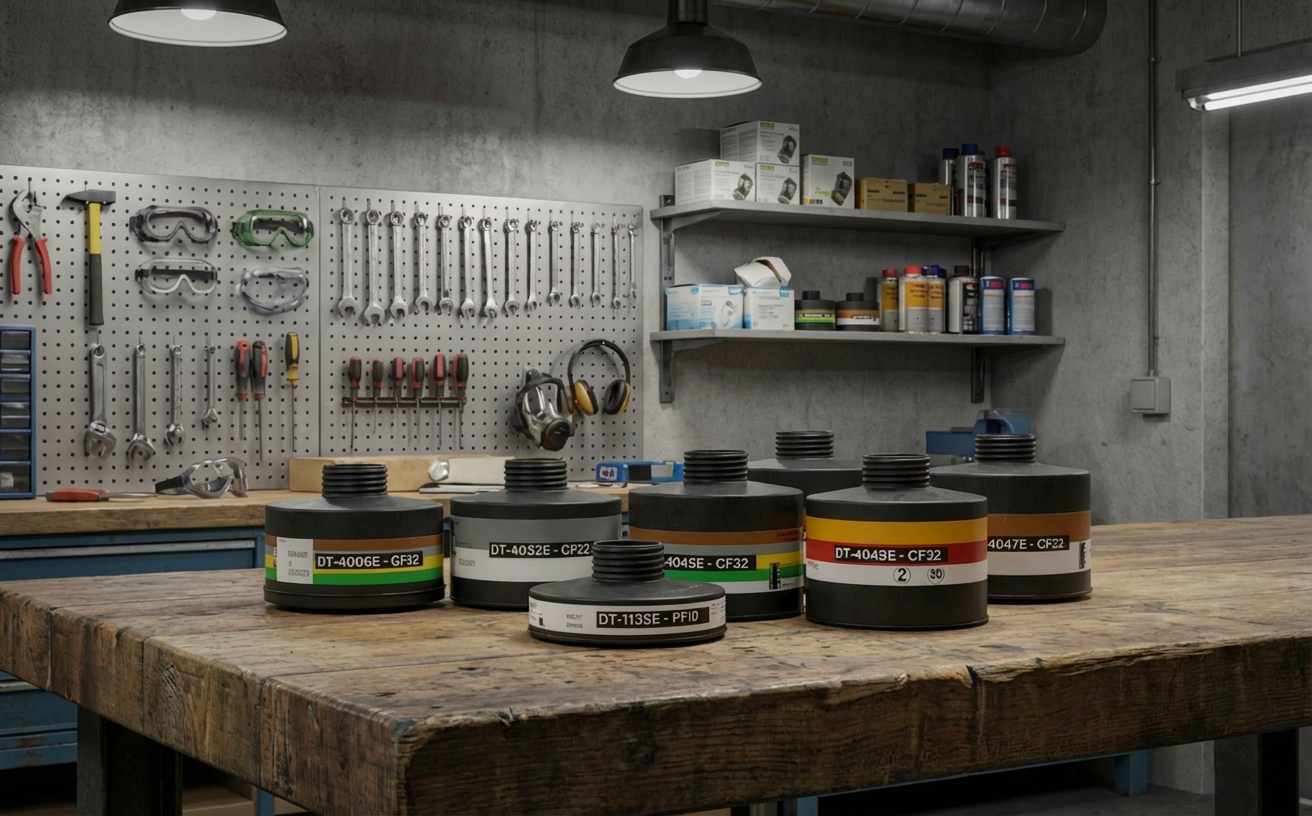 3M DT-4045E Filter CF32 A2B2E2K2P3 R D – Geavanceerde Ademhalingsbescherming