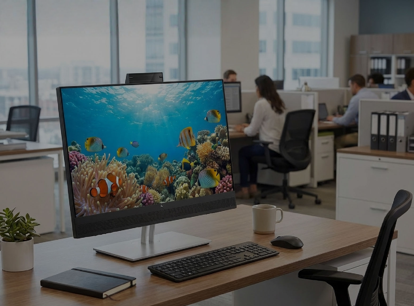 HP E24m G4 FHD USB C Conferencing Monitor