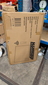 Hoffmayr IHP-600 W Carbon Crystal Infraroodpaneel — Slimme, efficiënte verwarming voor huis of werkruimte.