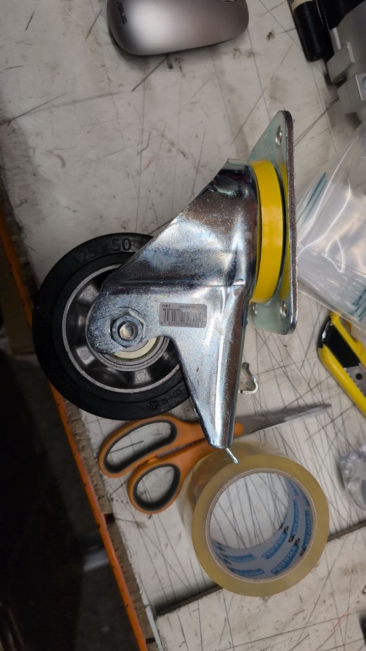 Tente Zwenkwiel totale vergrendeling