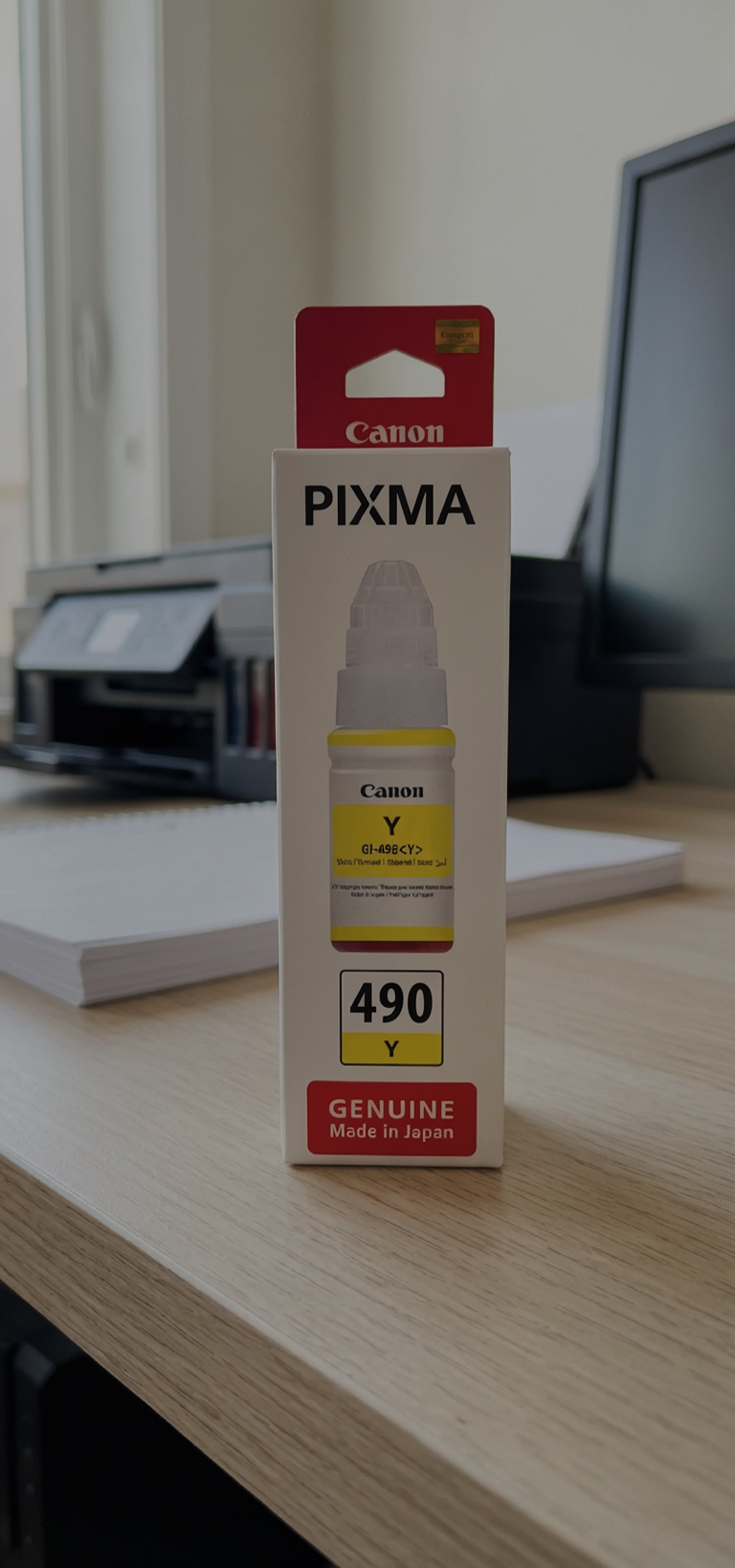 Canon GI-490Y – Gele inktfles voor PIXMA G-serie